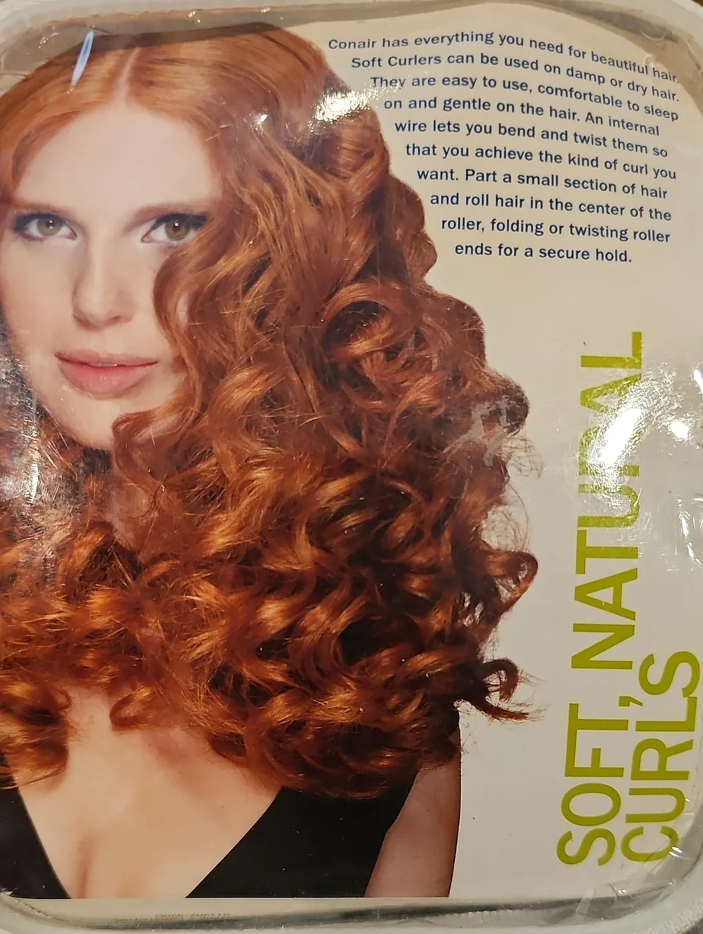 Conair Soft Natural Curls 2pk comfortable for sleep Soft rollers 36pcs Total New